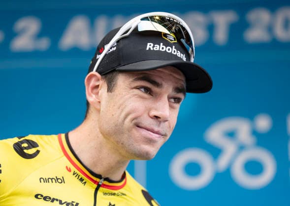 DENMARK PostNord Danmark Rundt - Stage 3 Wout Van Aert, Team Visma Lease a Bike won Stage 3 of the PostNord Danmark Rundt, Friday, July 31, 2026. The stage is 202.9 kilometers long and runs from Fredericia to Vejle. (Photo: Henning Bagger Ritzau Scanpix) , Vejle Denmark Copyright: HenningxBagger HenningxBaggerx spdk20260731-185034-L