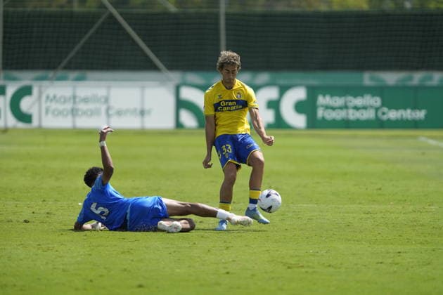 during the friendly match between Las Palmas UD v Neom SC played at the Marbella Football Center, on July 31, 2026 in Spain Spain Copyright: xCristobalxOrtegax xAgenciaxLOFx