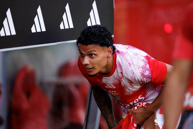 Richard Rios seen during UEFA Europa League qualifying game between teams of SL Benfica and St. Gallen (Maciej Rogowski Ball Raw Images PT) Lisbon Estadio Da Luz Portugal Copyright: xMaciejxRogowskix maciejrogowski_slbenfica_stgallen_2627-97