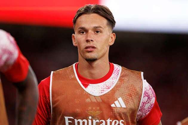 Amar Dedic seen during UEFA Europa League qualifying game between teams of SL Benfica and St. Gallen (Maciej Rogowski Ball Raw Images PT) Lisbon Estadio Da Luz Portugal Copyright: xMaciejxRogowskix maciejrogowski_slbenfica_stgallen_2627-233