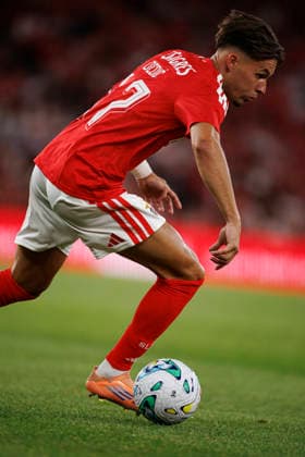Amar Dedic seen during UEFA Europa League qualifying game between teams of SL Benfica and St. Gallen (Maciej Rogowski Ball Raw Images PT) Lisbon Estadio Da Luz Portugal Copyright: xMaciejxRogowskix maciejrogowski_slbenfica_stgallen_2627-272