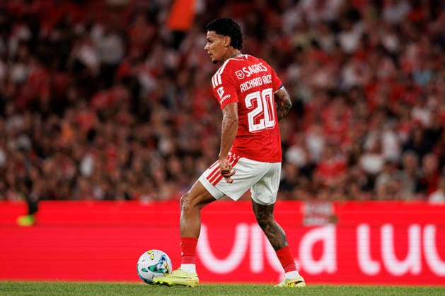 Richard Rios seen during UEFA Europa League qualifying game between teams of SL Benfica and St. Gallen (Maciej Rogowski Ball Raw Images PT) Lisbon Estadio Da Luz Portugal Copyright: xMaciejxRogowskix maciejrogowski_slbenfica_stgallen_2627-273