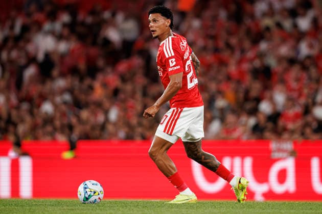 Richard Rios seen during UEFA Europa League qualifying game between teams of SL Benfica and St. Gallen (Maciej Rogowski Ball Raw Images PT) Lisbon Estadio Da Luz Portugal Copyright: xMaciejxRogowskix maciejrogowski_slbenfica_stgallen_2627-274