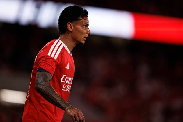 Richard Rios seen during UEFA Europa League qualifying game between teams of SL Benfica and St. Gallen (Maciej Rogowski Ball Raw Images PT) Lisbon Estadio Da Luz Portugal Copyright: xMaciejxRogowskix maciejrogowski_slbenfica_stgallen_2627-285