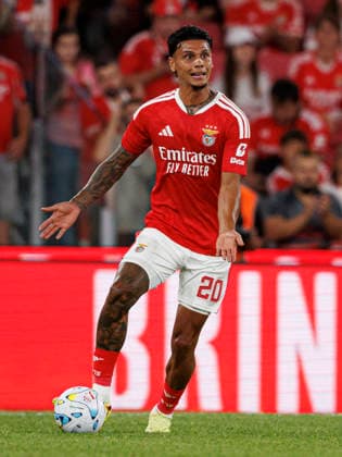 Richard Rios seen during UEFA Europa League qualifying game between teams of SL Benfica and St. Gallen (Maciej Rogowski Ball Raw Images PT) Lisbon Estadio Da Luz Portugal Copyright: xMaciejxRogowskix maciejrogowski_slbenfica_stgallen_2627-286