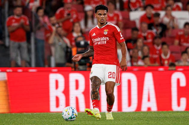 Richard Rios seen during UEFA Europa League qualifying game between teams of SL Benfica and St. Gallen (Maciej Rogowski Ball Raw Images PT) Lisbon Estadio Da Luz Portugal Copyright: xMaciejxRogowskix maciejrogowski_slbenfica_stgallen_2627-287