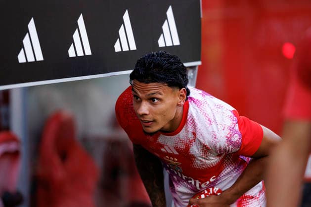 Richard Rios seen during UEFA Europa League qualifying game between teams of SL Benfica and St. Gallen (Maciej Rogowski Ball Raw Images PT) Lisbon Estadio Da Luz Portugal Copyright: xMaciejxRogowskix maciejrogowski_slbenfica_stgallen_2627-98