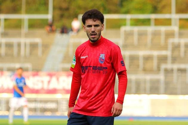 Regionalliga West: Bonner SC - Rot-Weiß Oberhausen ** NUR FÜR REDAKTIONELLE ZWECKE ** EDITORIAL USE ONLY **<p>Diamant Berisha Bonner SC - RWO Ort: Bonn, Sportpark Nord Datum: 31.07.2026 Deutschland NRW Bonn Copyright: MichaxKorb
