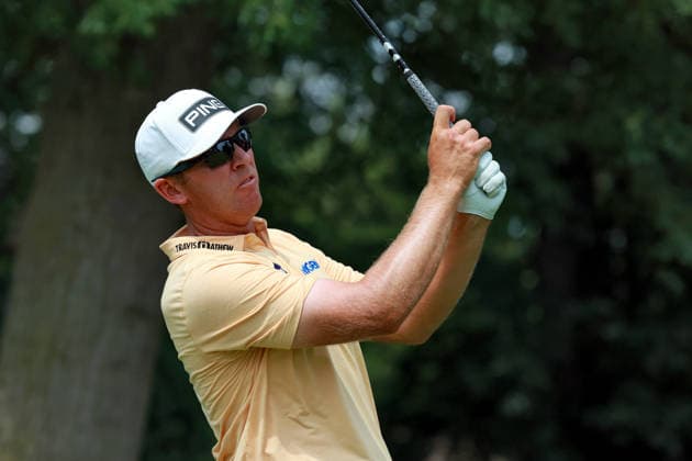 U.S. Senior Open Championship DETROIT, MICHIGAN - JULY 31: Seamus Power of Waterford, Ireland hits from the 11th tee during the second round of the Rocket Classic 2026 at the Detroit Golf Club in Detroit, Michigan, USA, July 31, 2026. Detoit Michian United States  Copyright: xAmyxLemusx originalFilename:lemus-ussenior260731_np3gf.jpg