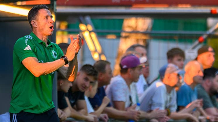 31.07.2026 - Fussball - Saison 2026 2027 - Regionalliga Bayern - 02. Spieltag: SC Eltersdorf - DJK Vilzing - JoTe - xjoxtex - Bernd Eigner (Trainer SC Eltersdorf )