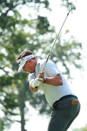 Rocket Classic DETROIT, MICHIGAN - JULY 31: Hank Lebioda of the United States plays his tee shot on the 11th hole during the second round of the Rocket Classic 2026 at the Detroit Country Club in Detroit, Michigan, MI, USA Friday, July 31, 2026. Detroit Michigan United States  Copyright: xJorgexLemusx originalFilename:lemus-rocketcl260731_npogK.jpg