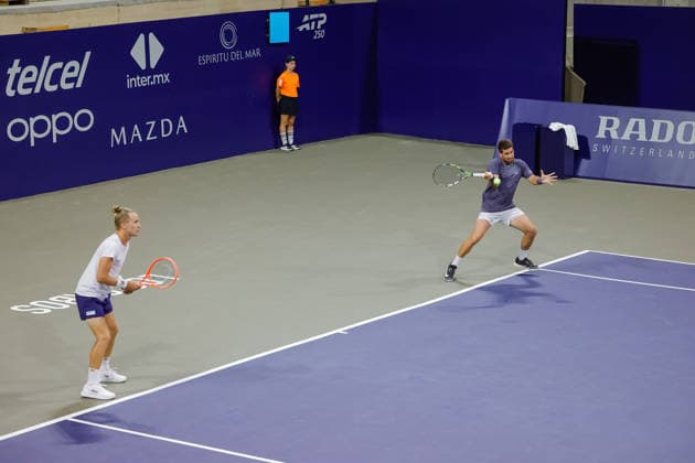 LOS CABOS TENNIS OPEN 2026 LOS CABOS TENNIS OPEN 2026 RYAN SEGGERMAN PATRICK TRHAC VS ORLANDO LUZ RAFAEL MATOS 31072026 LOS CABOS, MEXICO. Action photo of Orlando Luz and Rafael Matos, during semi final match at the Los Cabos Tennis Open 2026 at the Cabo Sports Complex in Baja California, Mexico. Foto de accion de Orlando Luz y Rafael Matos, durante juego semi final del Los Cabos Tennis Open 2026 celebrado en el Cabo Sports Complex en Baja California, Mexico. PHOTO BY IMAGENSHOP AGENCIA FOTOGRAFICA LOS CABOS BAJA CALIFORNIA MEXICO Copyright: xIMAGENSHOPxAGENCIAxFOTOGRAFICAx