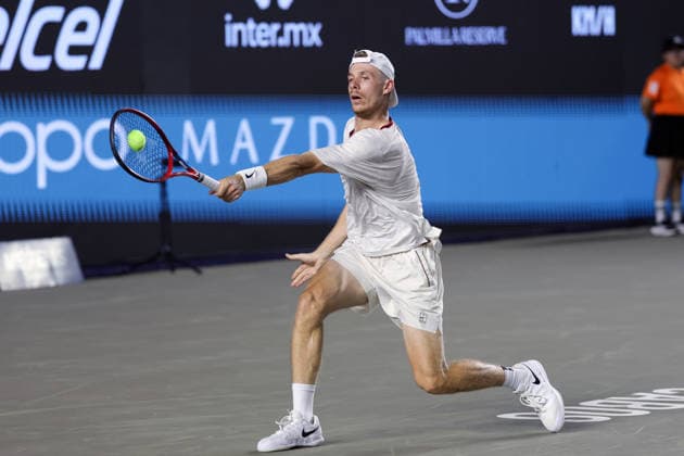 LOS CABOS TENNIS OPEN 2026 LOS CABOS TENNIS OPEN 2026 CAMERON NORRIE VS DENIS SHAPOVALOV 31072026 LOS CABOS, MEXICO. Action photo of Denis Shapovalov of Canada, during semi final match at the Los Cabos Tennis Open 2026 at the Cabo Sports Complex in Baja California, Mexico. Foto de accion de Denis Shapovalov de Canada, durante juego semi final del Los Cabos Tennis Open 2026 celebrado en el Cabo Sports Complex en Baja California, Mexico. PHOTO BY IMAGENSHOP AGENCIA FOTOGRAFICA LOS CABOS BAJA CALIFORNIA MEXICO Copyright: xIMAGENSHOPxAGENCIAxFOTOGRAFICAx