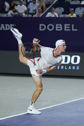 LOS CABOS TENNIS OPEN 2026 LOS CABOS TENNIS OPEN 2026 CAMERON NORRIE VS DENIS SHAPOVALOV 31072026 LOS CABOS, MEXICO. Action photo of Denis Shapovalov of Canada, during semi final match at the Los Cabos Tennis Open 2026 at the Cabo Sports Complex in Baja California, Mexico. Foto de accion de Denis Shapovalov de Canada, durante juego semi final del Los Cabos Tennis Open 2026 celebrado en el Cabo Sports Complex en Baja California, Mexico. PHOTO BY IMAGENSHOP AGENCIA FOTOGRAFICA LOS CABOS BAJA CALIFORNIA MEXICO Copyright: xIMAGENSHOPxAGENCIAxFOTOGRAFICAx