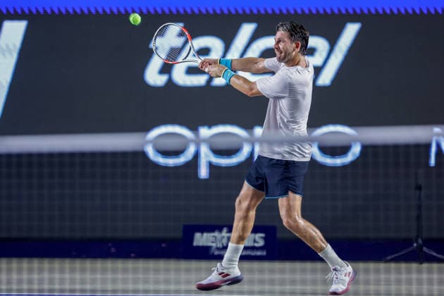 LOS CABOS TENNIS OPEN 2026 LOS CABOS TENNIS OPEN 2026 CAMERON NORRIE VS DENIS SHAPOVALOV 31072026 LOS CABOS, MEXICO. Action photo of Cameron Norrie of the United Kingdom, during semi final match at the Los Cabos Tennis Open 2026 at the Cabo Sports Complex in Baja California, Mexico. Foto de accion de Cameron Norrie del Reino Unido, durante juego semi final del Los Cabos Tennis Open 2026 celebrado en el Cabo Sports Complex en Baja California, Mexico. PHOTO BY IMAGENSHOP AGENCIA FOTOGRAFICA LOS CABOS BAJA CALIFORNIA MEXICO Copyright: xIMAGENSHOPxAGENCIAxFOTOGRAFICAx
