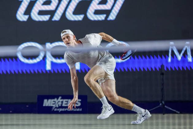LOS CABOS TENNIS OPEN 2026 LOS CABOS TENNIS OPEN 2026 CAMERON NORRIE VS DENIS SHAPOVALOV 31072026 LOS CABOS, MEXICO. Action photo of Denis Shapovalov of Canada, during semi final match at the Los Cabos Tennis Open 2026 at the Cabo Sports Complex in Baja California, Mexico. Foto de accion de Denis Shapovalov of Canada, durante juego semi final del Los Cabos Tennis Open 2026 celebrado en el Cabo Sports Complex en Baja California, Mexico. PHOTO BY IMAGENSHOP AGENCIA FOTOGRAFICA LOS CABOS BAJA CALIFORNIA MEXICO Copyright: xIMAGENSHOPxAGENCIAxFOTOGRAFICAx