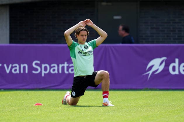 Friendly: Sparta Rotterdam v MSV Duisburg Rotterdam - Casper Terho of Sparta Rotterdam before a friendly in preparation of the 2026 2027 season. The match is set between Sparta Rotterdam and MSV Duisburg at Het Kasteel on 1 August 2026 in Rotterdam, The Netherlands. (Hero Images Danny de Groot) Copyright: xDannyxdexGrootx