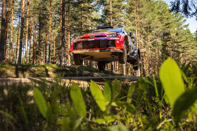 AUTO - WRC, Motorsport Rallye, WM - RALLY FINLAND 2026 99 Oliver SOLBERG, Elliott EDMONDSON, Toyota GR Yaris Rally1, action during the 2026 Rally Finland, 10th round of the 2026 WRC World Rally Car Championship, from July 30 to August 2, 2026 at Jyvaskyla, Finland - JyvaskylaFinland  Copyright: xNikosxKatikisx