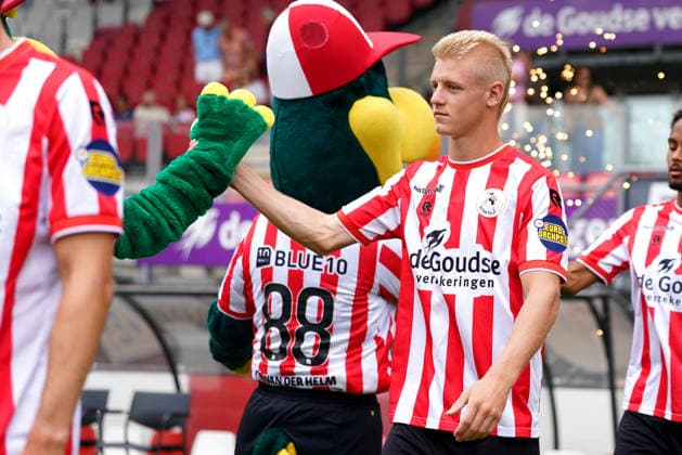 Friendly: Sparta Rotterdam v MSV Duisburg Rotterdam - Giannino Vianello of Sparta Rotterdam before a friendly in preparation of the 2026 2027 season. The match is set between Sparta Rotterdam and MSV Duisburg at Het Kasteel on 1 August 2026 in Rotterdam, The Netherlands. (Hero Images Danny de Groot) Copyright: xDannyxdexGrootx