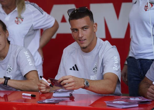 01.08.2026, Fussball, Köln, 1. FC Köln Saisoneröffnung, Said El Mala, FC Köln, Autogrammstunde,