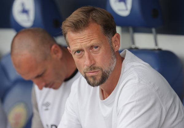 Cheftrainer Lars Kornetka (Eintracht Braunschweig) Fussball, Herren, Saison 2026 2027 2.BL, Eintracht Stadion, Eintracht Braunschweig gegen RAAL La Louviere, Saisonvorbereitung, Testspiel DFL REGULATIONS PROHIBIT ANY USE OF PHOTOGRAPHS AS IMAGE SEQUENCES AND OR QUASI-VIDEO.