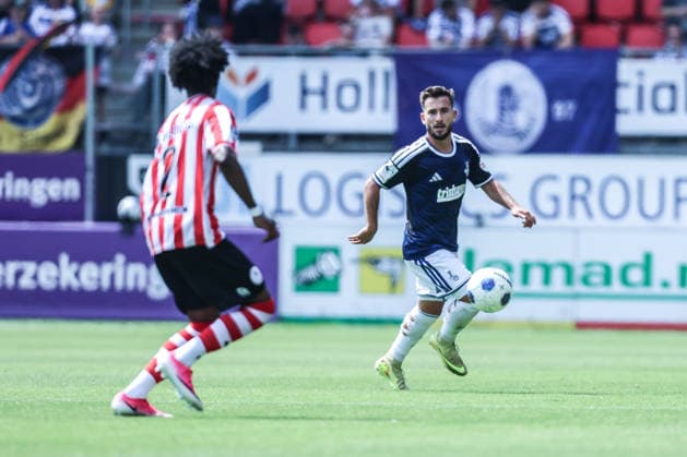 Fussball, 3.Liga Saison 2026 2027 Testspiel Sparta Rotterdam - MSV Duisburg 01.08.2026, Sparta Stadion Het Kasteel Can Coskun (MSV Duisburg, 27) Rotterdam Sparta Stadion Het Kasteel Niederlande