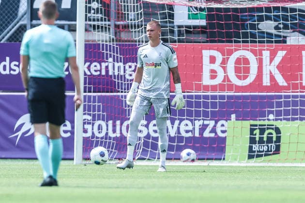 Fussball, 3.Liga Saison 2026 2027 Testspiel Sparta Rotterdam - MSV Duisburg 01.08.2026, Sparta Stadion Het Kasteel Max Braune (MSV Duisburg, 1) Rotterdam Sparta Stadion Het Kasteel Niederlande