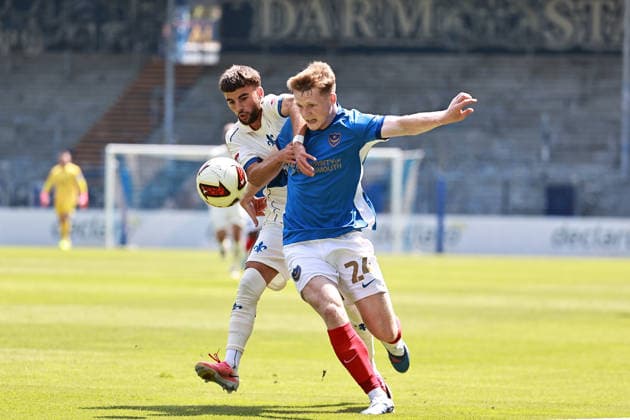 01.08.2026, xtvx, Fussball Testspiel, SV Darmstadt 98 - FC Portsmouth v.l. Zweikampf, Duell, duel, tackle, compete Ibrahim El Kadiri (SV Darmstadt 98) Terry Devlin (FC Portsmouth) (DFL DFB REGULATIONS PROHIBIT ANY USE OF PHOTOGRAPHS as IMAGE SEQUENCES and or QUASI-VIDEO) Darmstadt