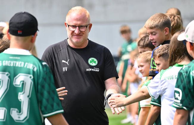 01.08.2026 - SpVgg Greuther Fürth Fuerth - Mannschaftsvorstellung Saisoneröffnung 2026 2027 - - xwoxzix - Heiko Vogel ( Trainer SpVgg Greuther Fürth )