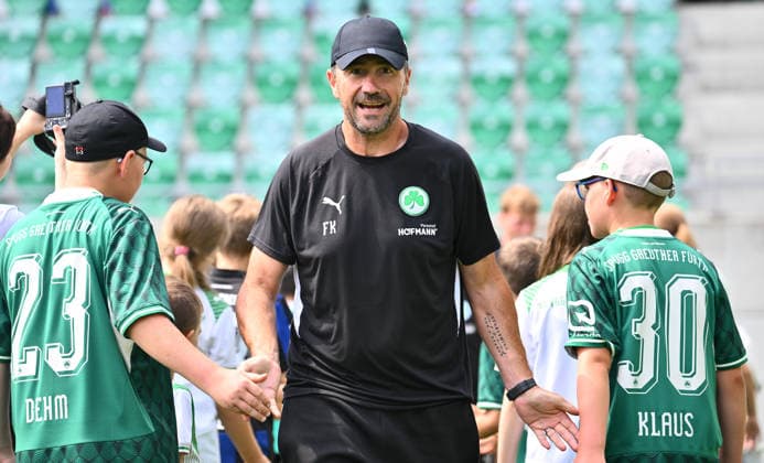 01.08.2026 - SpVgg Greuther Fürth Fuerth - Mannschaftsvorstellung Saisoneröffnung 2026 2027 - - xwoxzix - Frank Kackert (Torwarttrainer SpVgg Greuther Fürth )