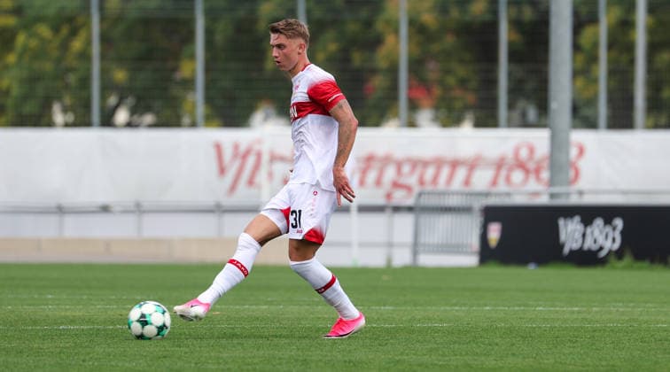 2026.08.01, Deutschland, Stuttgart, Fußball VfB Stuttgart II vs. FC Astoria Walldorf, Veit Stange (VfB)