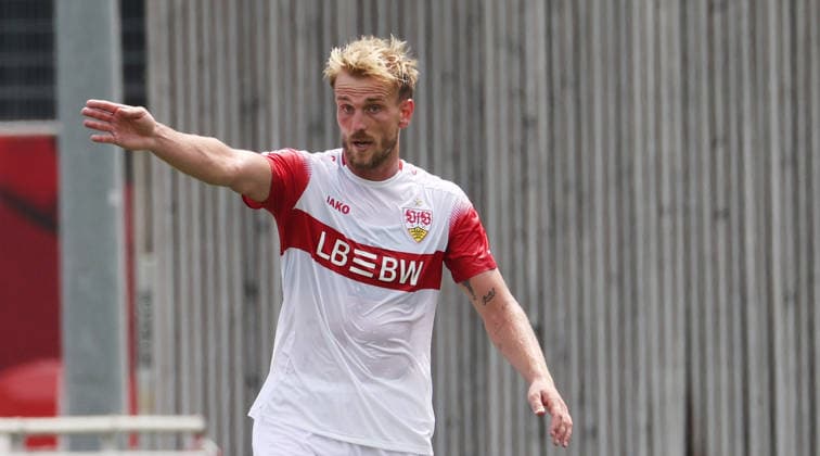 2026.08.01, Deutschland, Stuttgart, Fußball VfB Stuttgart II vs. FC Astoria Walldorf, Alexander Groiß (VfB)
