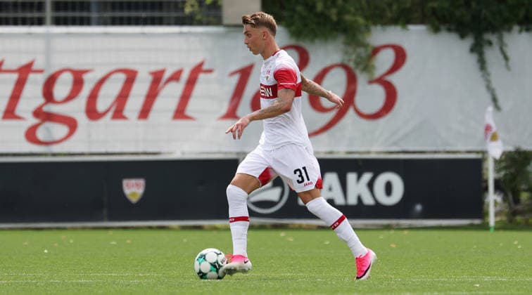 2026.08.01, Deutschland, Stuttgart, Fußball VfB Stuttgart II vs. FC Astoria Walldorf, Veit Stange (VfB)
