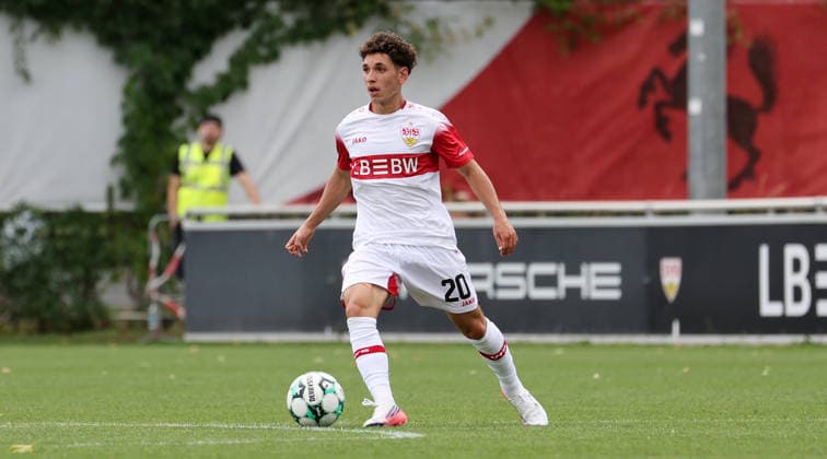 2026.08.01, Deutschland, Stuttgart, Fußball VfB Stuttgart II vs. FC Astoria Walldorf, Tuncay Duma (VfB)