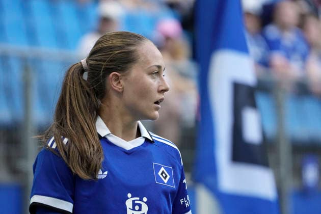 Foto : Camilla Linberg (HSV) HSV Saisoneröffnung am Sa. 01.08.2026 Fussball Testspiel der Damen Hamburger SV - FC Everton