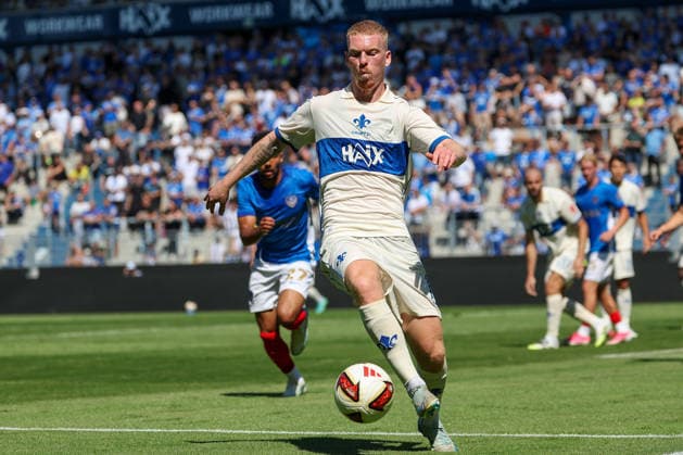 2026.08.01 Darmstadt, Testpiel SV Darmstadt 98 - FC Portsmouth v.l. Kai Klefisch (SV Darmstadt 98), in action, with the ball Copyright: HMBxMedia JoaquimxFerreira