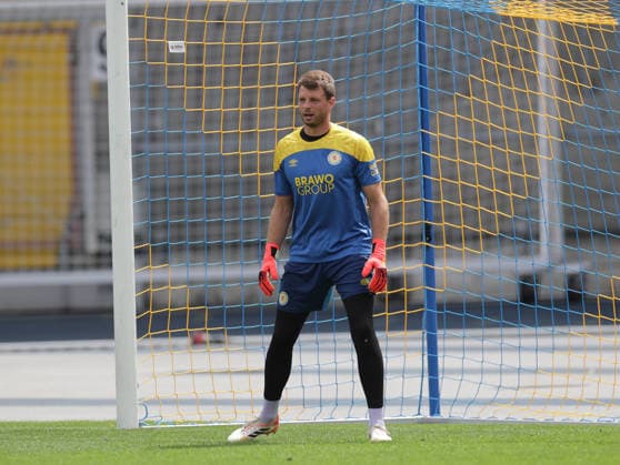 Torhueter Benjamin Uphoff (Eintracht Braunschweig) Fussball, Herren, Saison 2026 2027 2.BL, Eintracht Stadion, Eintracht Braunschweig gegen RAAL La Louviere, Saisonvorbereitung, Testspiel, 0-0 DFL REGULATIONS PROHIBIT ANY USE OF PHOTOGRAPHS AS IMAGE SEQUENCES AND OR QUASI-VIDEO.