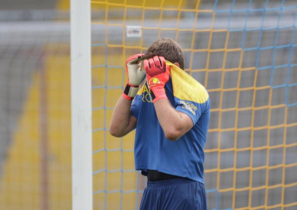 Torhueter Benjamin Uphoff (Eintracht Braunschweig) Fussball, Herren, Saison 2026 2027 2.BL, Eintracht Stadion, Eintracht Braunschweig gegen RAAL La Louviere, Saisonvorbereitung, Testspiel, 0-0 DFL REGULATIONS PROHIBIT ANY USE OF PHOTOGRAPHS AS IMAGE SEQUENCES AND OR QUASI-VIDEO.