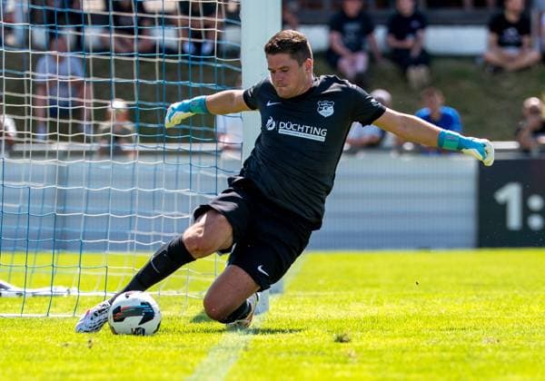 Fußball Regionalliga Staffel West 1. Spieltag SV Westfalia Rhynern - Sportfreunde Siegen am 01.08.2026 im Kümpel + Hellmeister Arena im Westfalia Sportpark in Hamm-Rhynern Christopher Balkenhoff ( Rhynern )