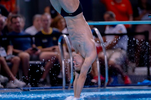 France, Paris, Centre Aquatique Olympique Metropole du Grand Paris, 01.08.2026, European Aquatics European Championships Diving, Day 2, Men™s 1m Springboard Preliminary, Moritz Linus Wesemann of Germany Photo by Eibner Pressefoto Tino Henschel European Aquatics European Championships Diving, Day 2, Men™s 1m Springboard Preliminary Paris Copyright: xEibnerxPressefotox