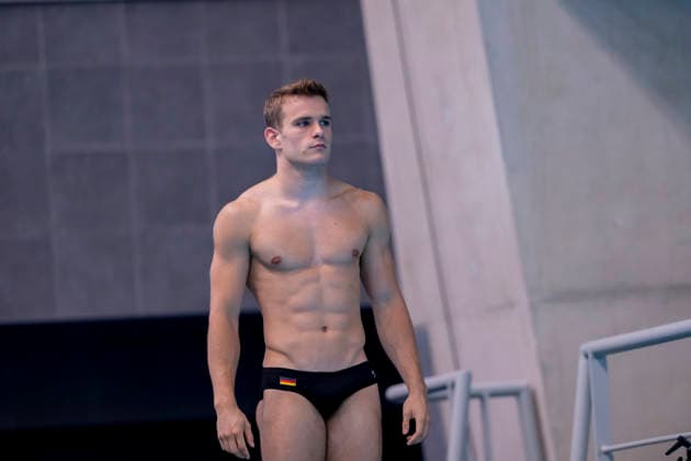 France, Paris, Centre Aquatique Olympique Metropole du Grand Paris, 01.08.2026, European Aquatics European Championships Diving, Day 2, Men™s 1m Springboard Preliminary, Moritz Linus Wesemann of Germany Photo by Eibner Pressefoto Tino Henschel European Aquatics European Championships Diving, Day 2, Men™s 1m Springboard Preliminary Paris Copyright: xEibnerxPressefotox