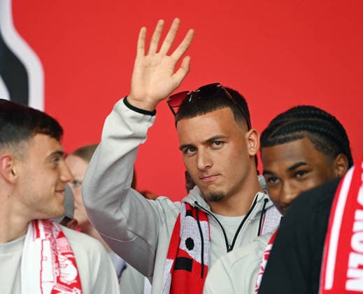01.08.2026, xophax, Fussball 1.Bundesliga, 1.FC Koeln Saisoneröffnung beim 1.FC Köln am Rhein Energie Stadion. Said El Mala ( 1.FC Köln ) Köln