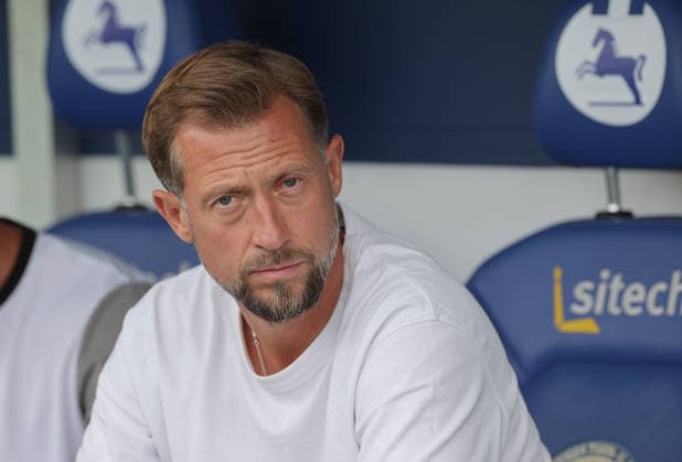 Cheftrainer Lars Kornetka (Eintracht Braunschweig) Fussball, Herren, Saison 2026 2027 2.BL, Eintracht Stadion, Eintracht Braunschweig gegen RAAL La Louviere, Saisonvorbereitung, Testspiel, 0-0 DFL REGULATIONS PROHIBIT ANY USE OF PHOTOGRAPHS AS IMAGE SEQUENCES AND OR QUASI-VIDEO.