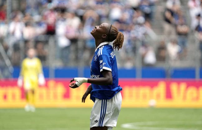 Foto : Magou DOUCOURE (HSV) HSV Saisoneröffnung am Sa. 01.08.2026 Fussball Testspiel der Damen Hamburger SV - FC Everton