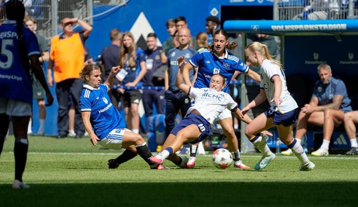 Foto : Ornella Vignola ( Everton ) gegen HSV Saisoneröffnung am Sa. 01.08.2026 Fussball Testspiel der Damen Hamburger SV - FC Everton