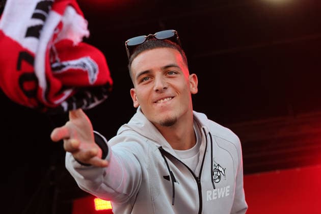 1. FC Köln, Saisoneröffnung auf den Vorwiesen, 01.08.2026, Said El Mala (1. FC Köln), Bild: