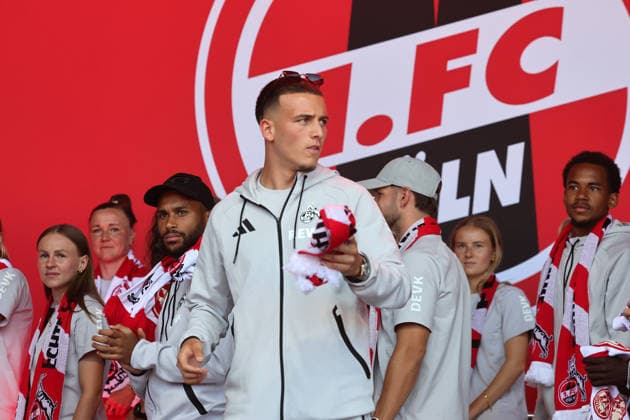 1. FC Köln, Saisoneröffnung auf den Vorwiesen, 01.08.2026, Said El Mala (1. FC Köln), Bild:
