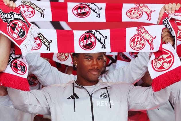 1. FC Köln, Saisoneröffnung auf den Vorwiesen, 01.08.2026, Reigan Heskey (1. FC Köln), Bild: