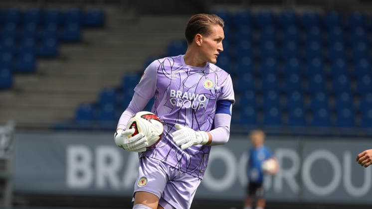 Eintracht vs. RAAL La Louviere, Testspiel Braunschweig, 01.08.2026, Fußball, Herren, Saison 2026 2027, Testspiel, Eintracht Braunschweig vs. RAAL La Louviere: Torwart Ron-Thorben Hoffmann (Eintracht Braunschweig) Deutschland