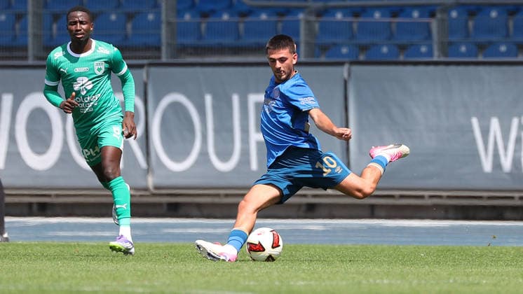 Eintracht vs. RAAL La Louviere, Testspiel Braunschweig, 01.08.2026, Fußball, Herren, Saison 2026 2027, Testspiel, Eintracht Braunschweig vs. RAAL La Louviere: Samuele di Benedetto (Eintracht Braunschweig) Deutschland